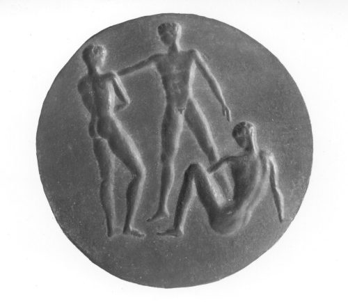 Günter von Scheven (Künstler*in), Drei ruhende Sportler, um 1930