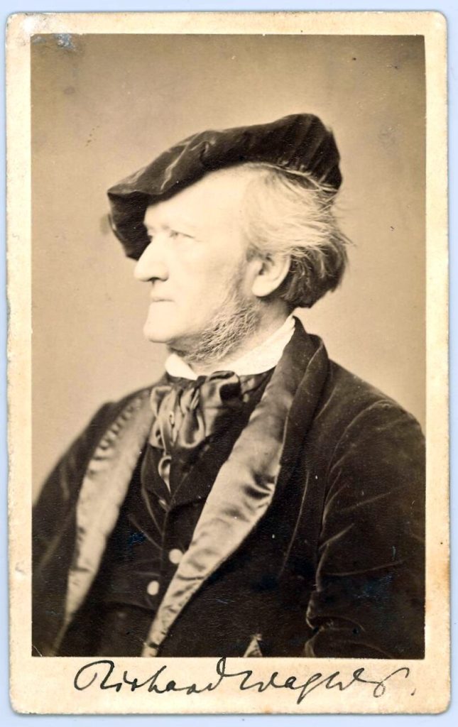 Richard Wagner (Fotografie von Hanfstaengl)