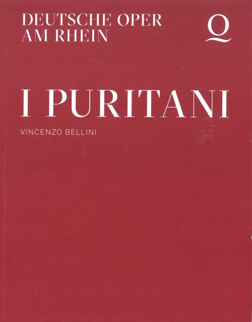 Programmheft zu "I puritani" von Vincenzo Bellini. Premiere am 18. Dezember 2019 im Opernhaus D ...