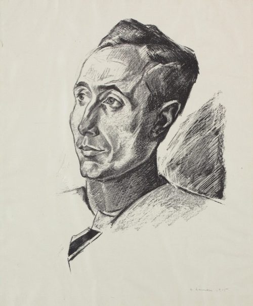 Heinrich Nauen (Künstler*in), Herrenbildnis, 1915