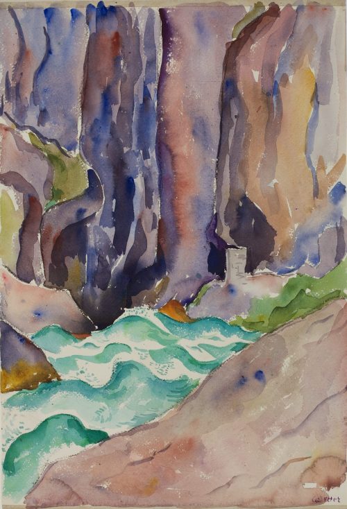 Walter Ophey (Künstler*in), Partnachklamm, 1929