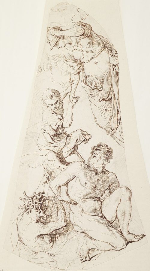 Pierre Subleyras (Künstler*in), Allegorie der Weisheit, der Zeit und der Uneinigkeit, ca. 1714–1749