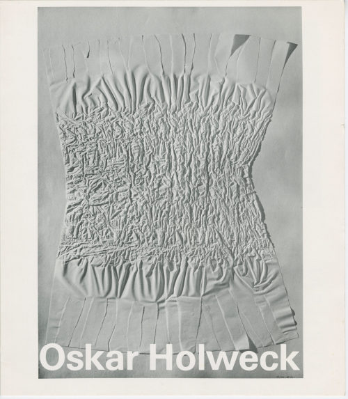 Oskar Holweck (Erwähnt), Oskar Holweck, ohne Jahr