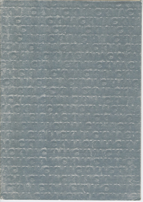 Reliefs and drawings by Heinz Mack, 1965