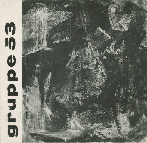 Kunstmuseum Düsseldorf (Herausgeber*in), Gruppe 53, 1958