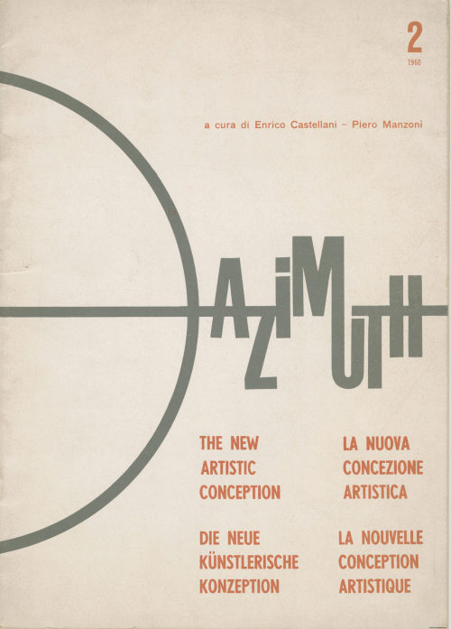 Enrico Castellani (Autor*in), Azimuth 2, 1960