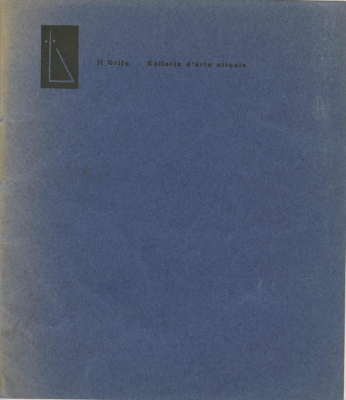 Il Grifo (Herausgeber*in), Il Grifo. Galleria d'arte attuale, 1958