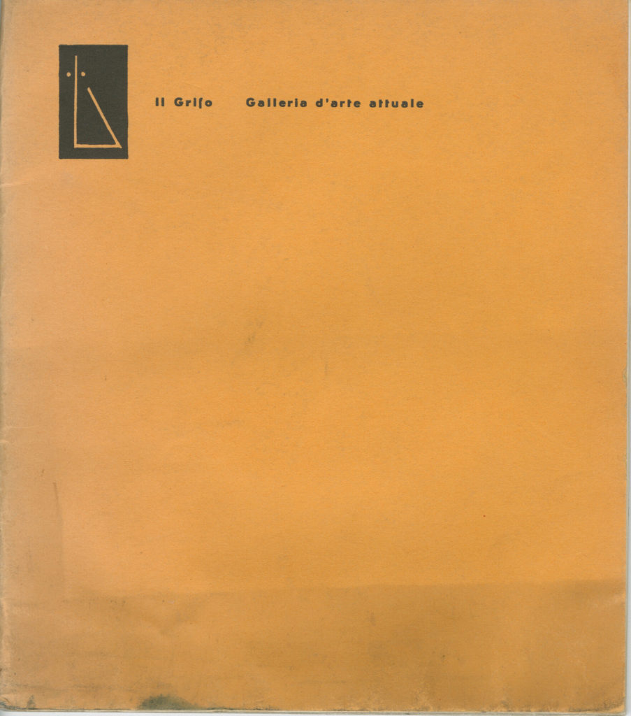 Il Grifo. Galleria d'arte attuale [1960]