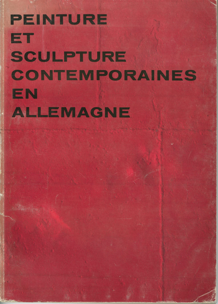 Peinture et Sculpture Contemporaines en Allemagne