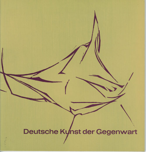 Deutscher Kunstrat e.V. (Herausgeber*in), Deutsche Kunst der Gegenwart. Plastik Gouachen Aquarelle Zeichnungen, 1964