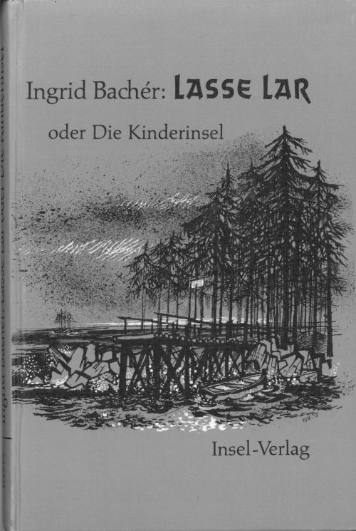 Cover der Originalausgabe von "Lasse Lar", Insel Verlag 1958