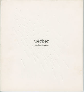 Uecker. Weißstrukturen