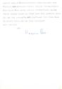 Brief von Heinrich Böll an Ingrid Bachér, zweite Seite