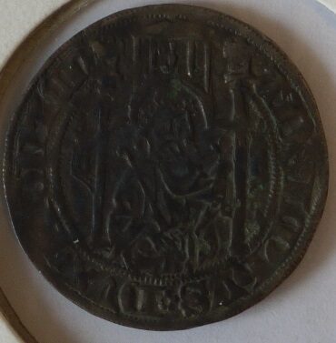 Adolf IX., Herzog von Jülich-Berg, Regentschaft 1408-1423 (Zuschreibung an), Weißpfennig, 1408-1423