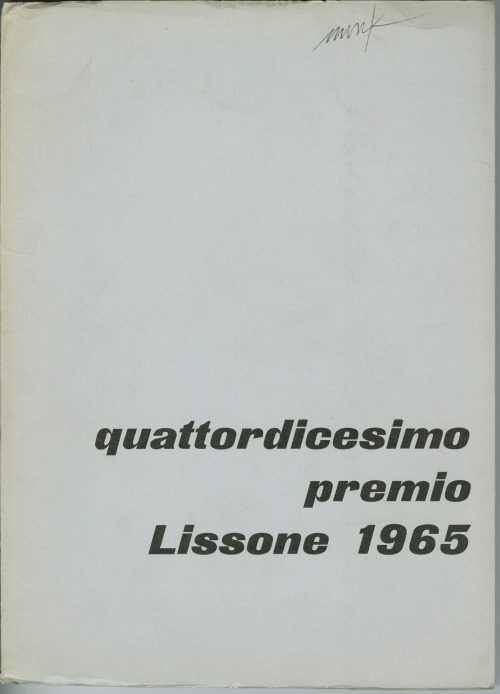 Quattordicesimo premio Lissone. Biennale internazionale di pittura 1965, 1965