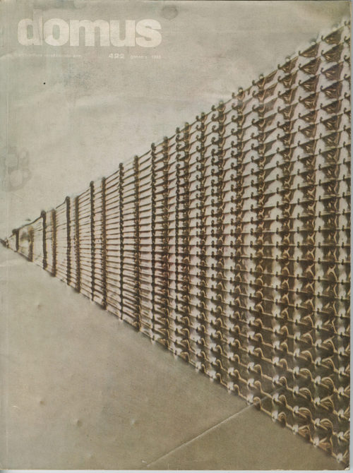 Gianni Mazzocchi (Herausgeber*in), domus. Architettura arredamento arte. n° 422 [Juni] 1965, 1965