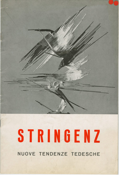 Stringenz. Nuove Tendenze Tedesche, 1959