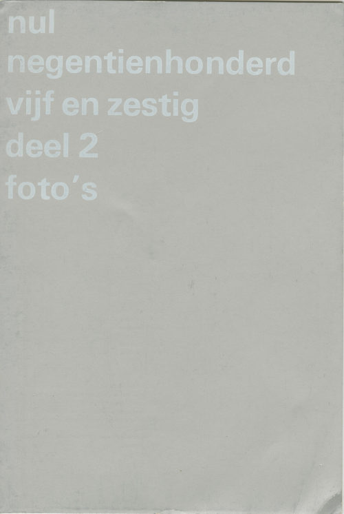 Stedelijk Museum (Beteiligte Institution), nul negentienhonderd vijf en zestig deel 2 foto's, 1965