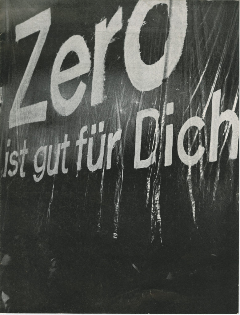 Verlagsankündigung zu den Veröffentlichungen: Hermann Goepfert- Günther Uecker- Jan Schoonhoven