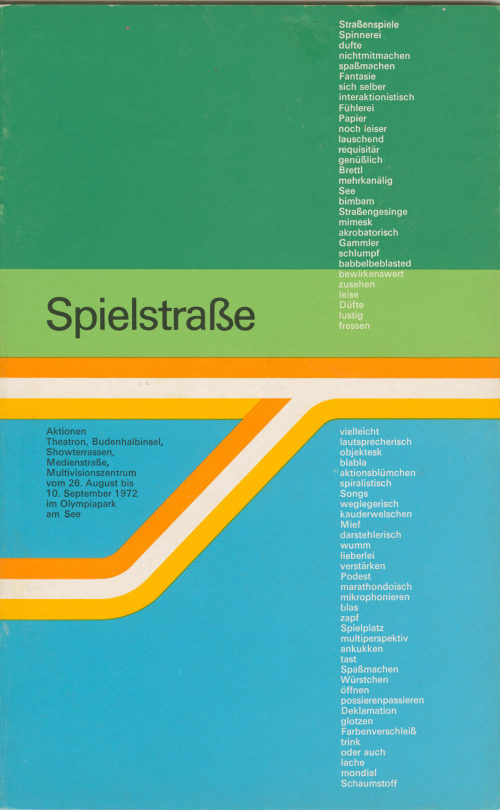 Werner Ruhnau (Künstler*in), Spielstraße, 1972