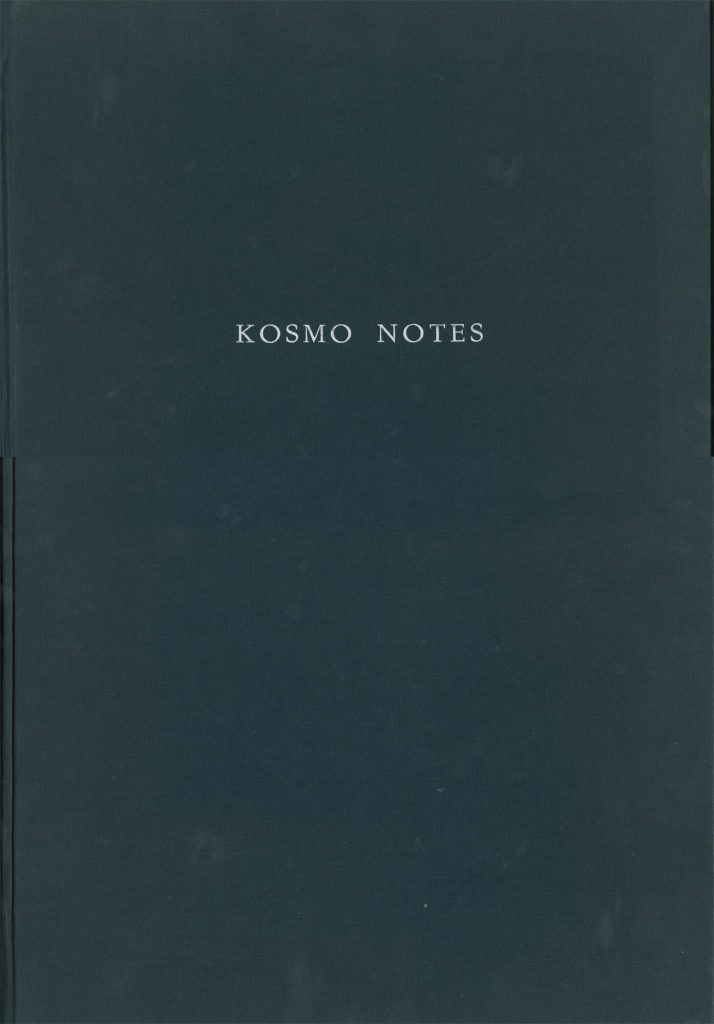 Kosmo Notes. Paul van Hoeydonck