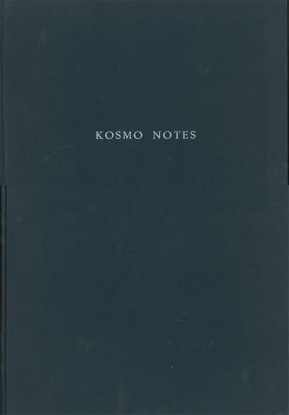 Kosmo Notes. Paul van Hoeydonck