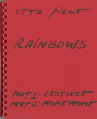 Otto Piene. Rainbows