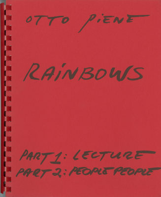 Otto Piene. Rainbows