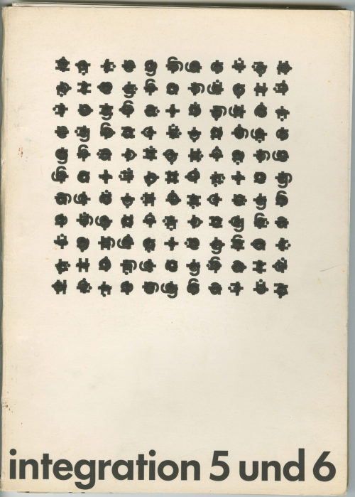 Herman de Vries (Künstler*in), Integration 5/6. Revue voor de nieuwe konseptie in kunst en kultuur, 1966