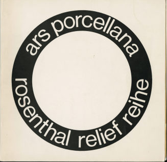 ars porcellana. Rosenthal Relief Reihe