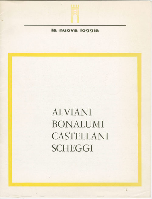 Getulio Alviani (Künstler*in), Alviani Bonalumi Castellani Scheggi, 1967