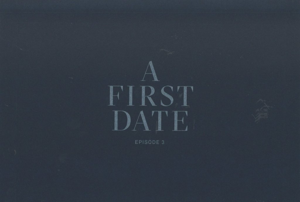 Programmheft zu "A First Date, Episode 3" .Premieren am 13.9.2020 im Opernhaus Düsseldorf und a ...