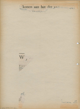 Fragmente verschiedener Zeitungsartikeln