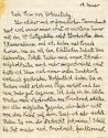 Brief von Gertrud Isolani an Grete von Urbanitzky, verm. 1944, 1. Seite