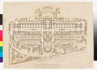 Neues Orangerie-Haus mit seinen Terassen, bei Sans-souci