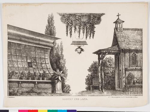 Mathias Trentsenśky (Herausgeber*in), Garten und Land. Coulissen., 1838