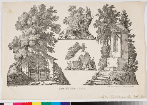 Mathias Trentsenśky (Herausgeber*in), Garten und Land. Versetzstücke., 1838