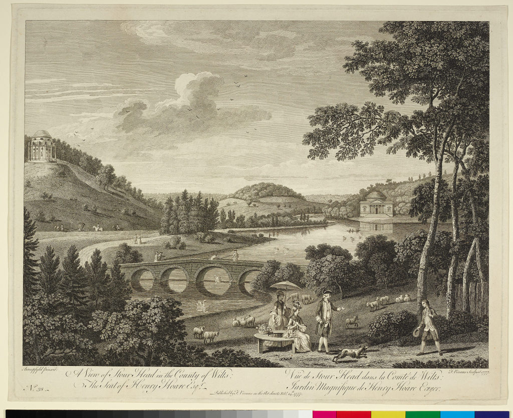 A View of Stour Head in the County of Wilts: The Seat of Henry Hoare Esq.