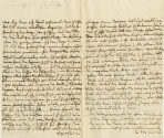 Brief von Sophie von La Roche an Luise Ahrends, Seite 2 + 3