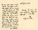 Brief von Else Lasker-Schüler an Rudolf Börsch, 2. + 3. Seite