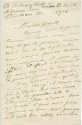 Brief von Louise Michel an Herrn Girault, 1.Seite
