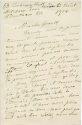 Brief von Louise Michel an Herrn Girault, 1.Seite