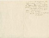 Brief von Louise Michel an Herrn Girault, 2. Seite