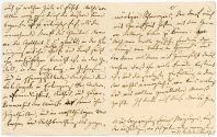 Brief von Dorothea von Schlegel an Elisabeth Malß, 2. + 3. Seite