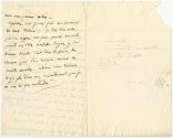 Brief von Anne Louise Germaine Staël-Holstein an Monsieur Talma, 2. Seite