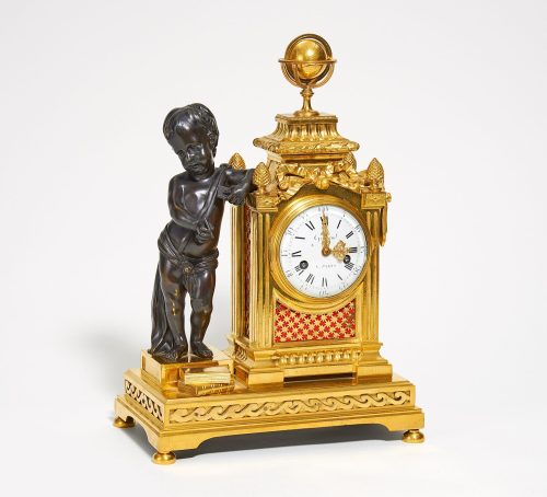 Antoine Gabriel Galland (Entwurf), Pendule mit der Allegorie der Wissenschaften, um 1780