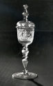 Der Pokal mit dem bis zum Diebstahl im Jahr 2000 vorhandenen Deckel