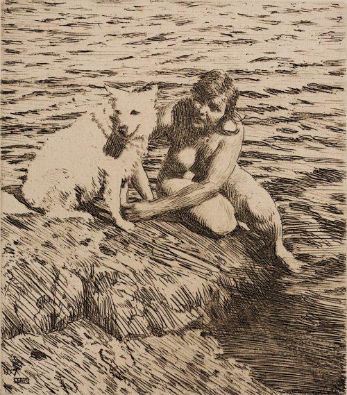 Anders Zorn (Künstler*in), Sappho, 1917