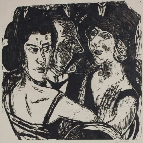 Max Beckmann (Künstler*in), Gruppenbildnis Edenbar, 1923