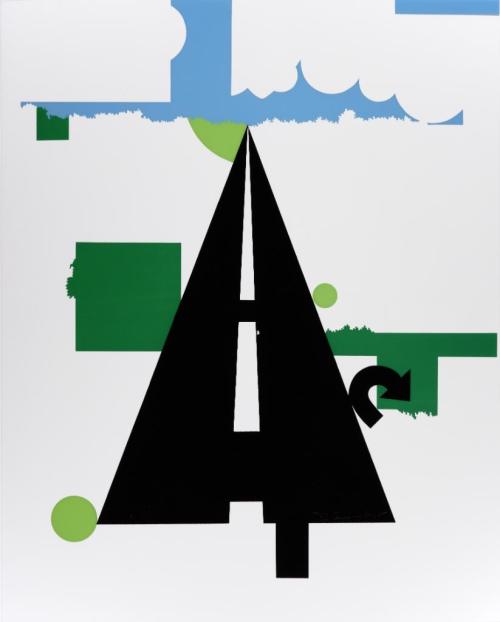 Allan D'Arcangelo (Künstler*in), Landscape II, 1965